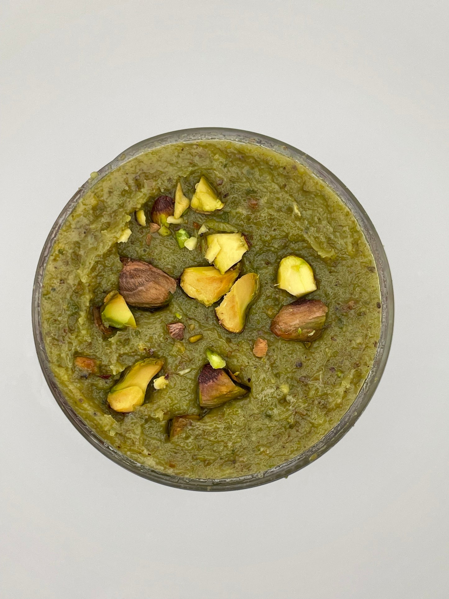 Creamy Pistachio Cake Jar.